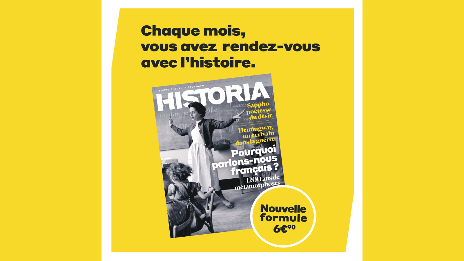 Le magazine Historia lance sa nouvelle formule en mars et développe son offre digitale